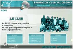 BADMINTON CLUB VAL DE GRAY - Haute-Saone 